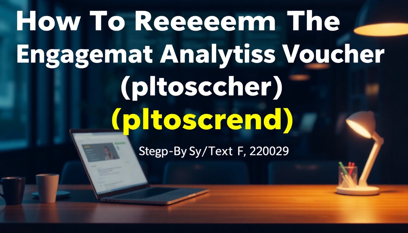 engagement analytics voucher pltoscrrend redeem